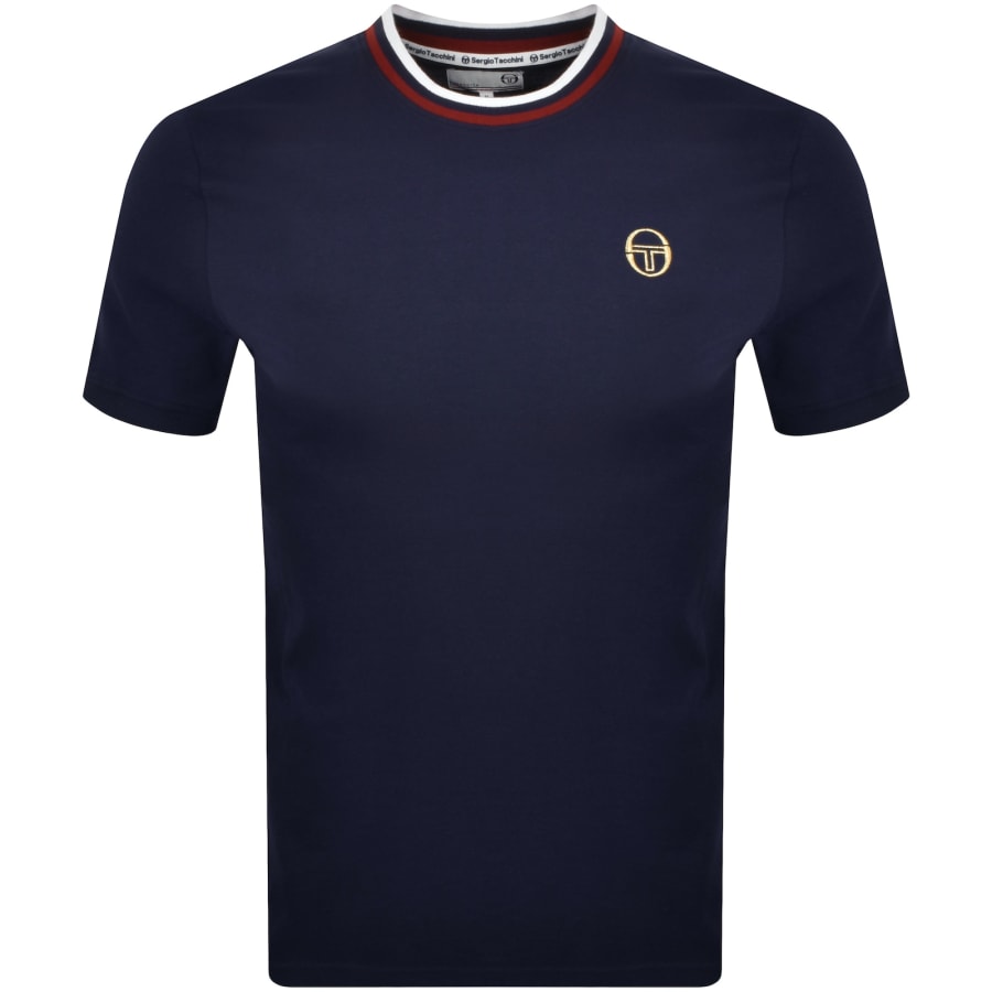 Sergio Tacchini Rainer T Shirt Navy male XX Large
